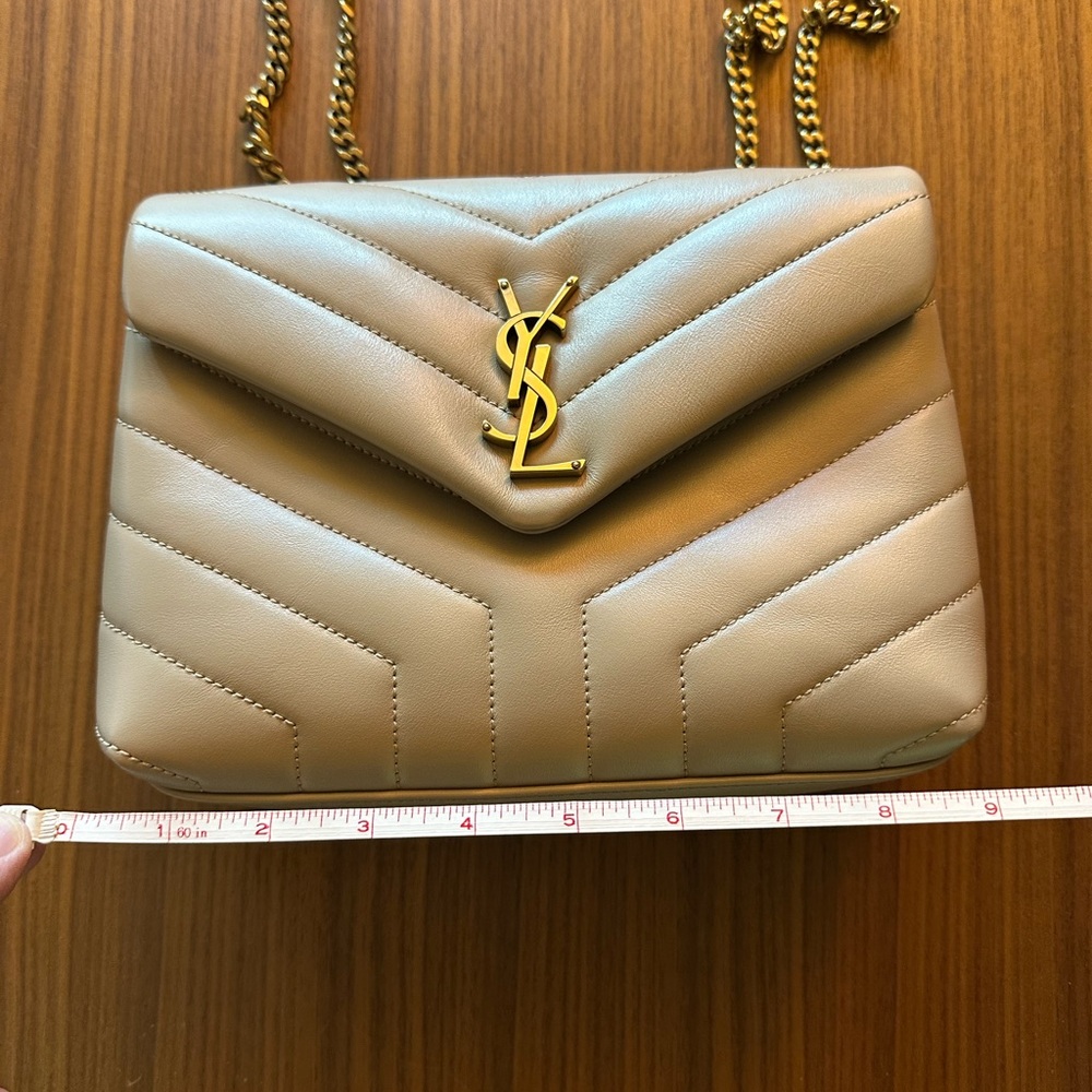 AUTHENTIC Small Saint Laurent Lou Lou Purse from Paris - Picture 13 of 15